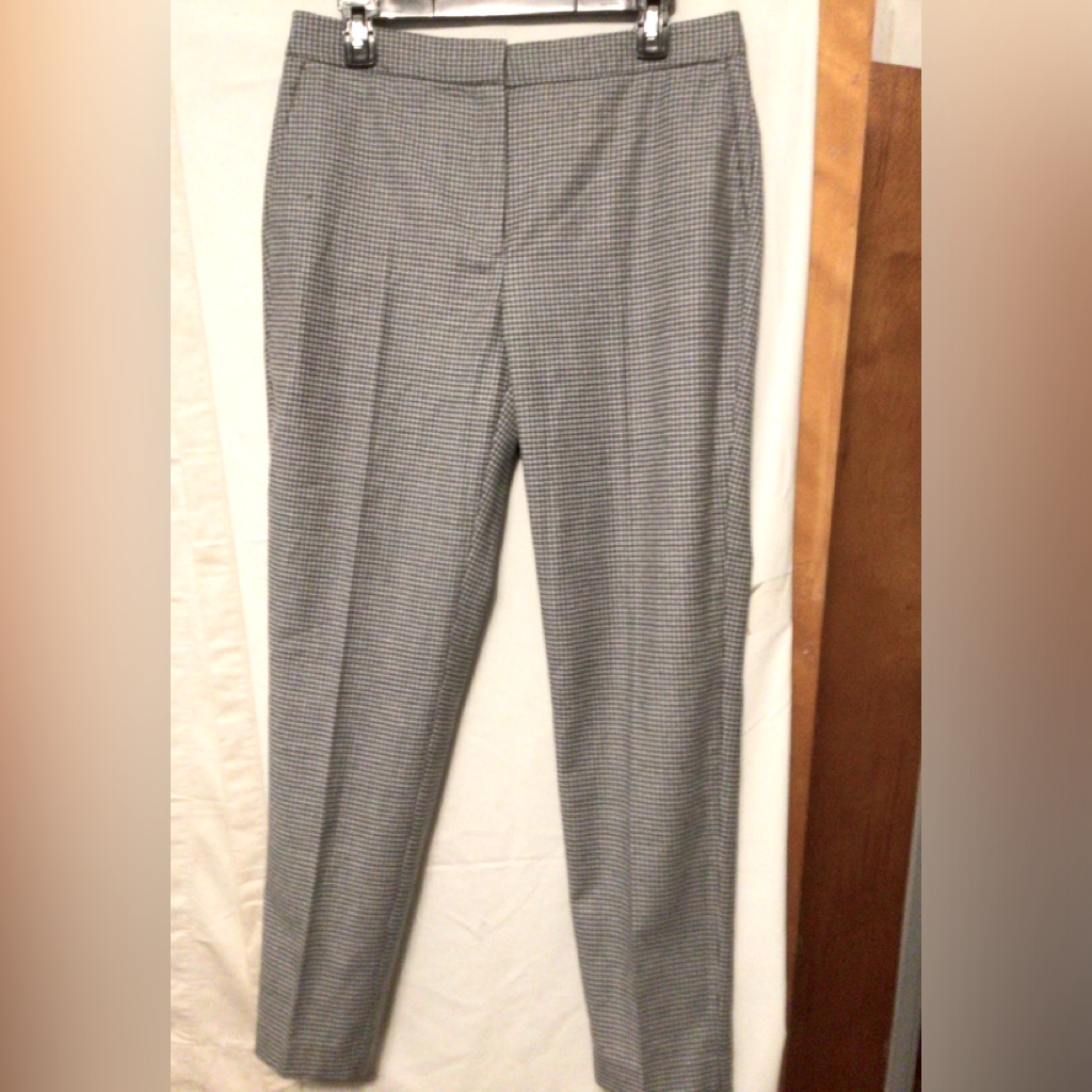 Massimo Dutti Hounds Tooth Pants Sz 10 Nwt